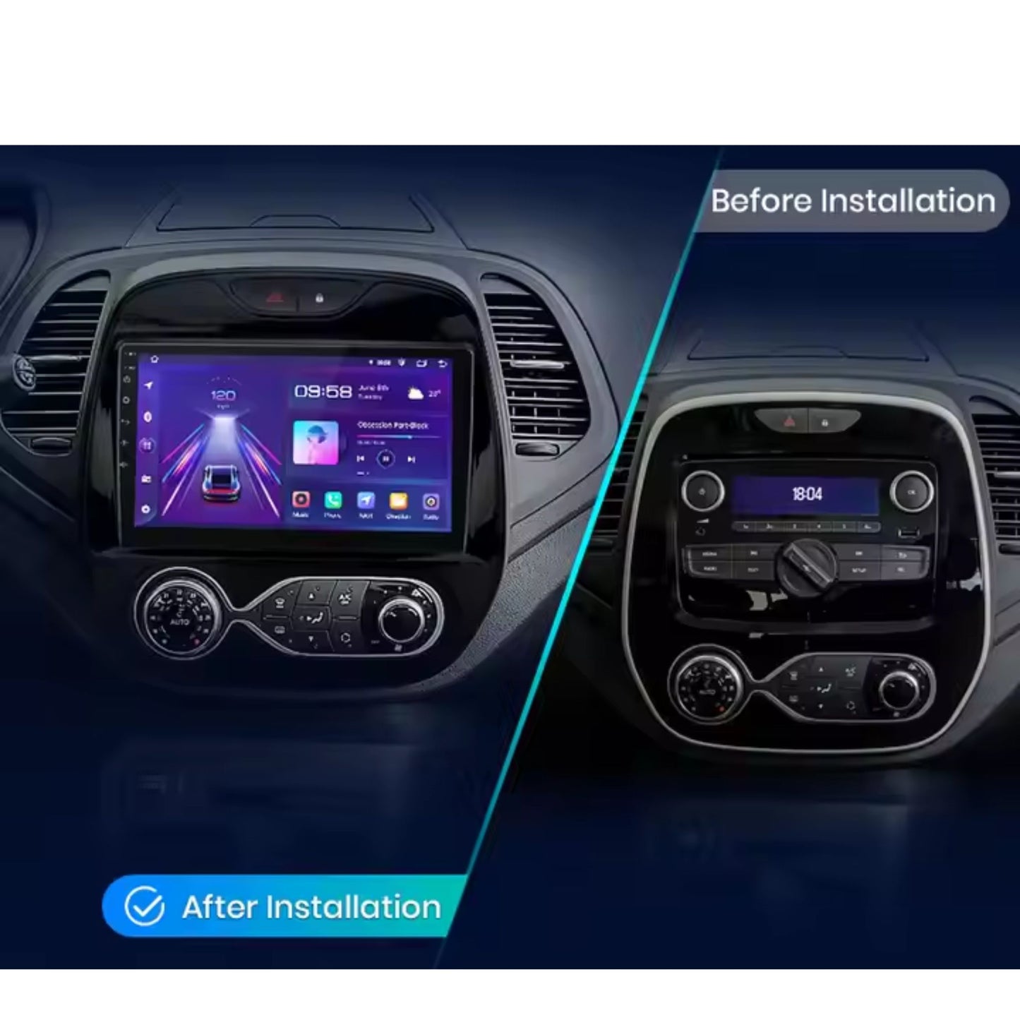 Pantalla Multimedia para Renault Captur (2016-2019)