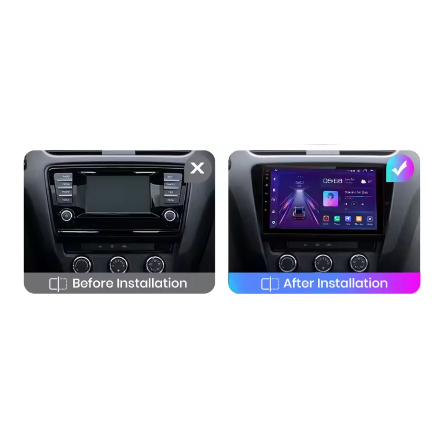 Pantalla Multimedia para SKODA Octavia 3 (A7) 2013-2018