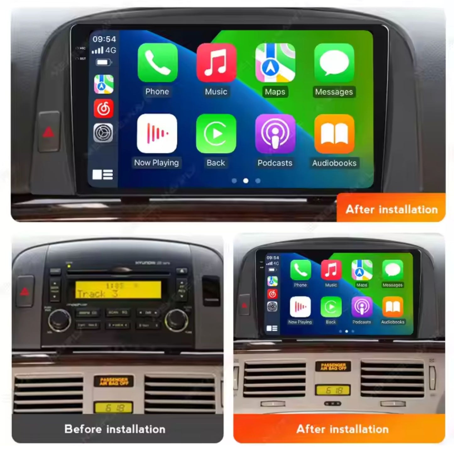 Pantalla Multimedia para Hyundai Sonata (2007-2008)