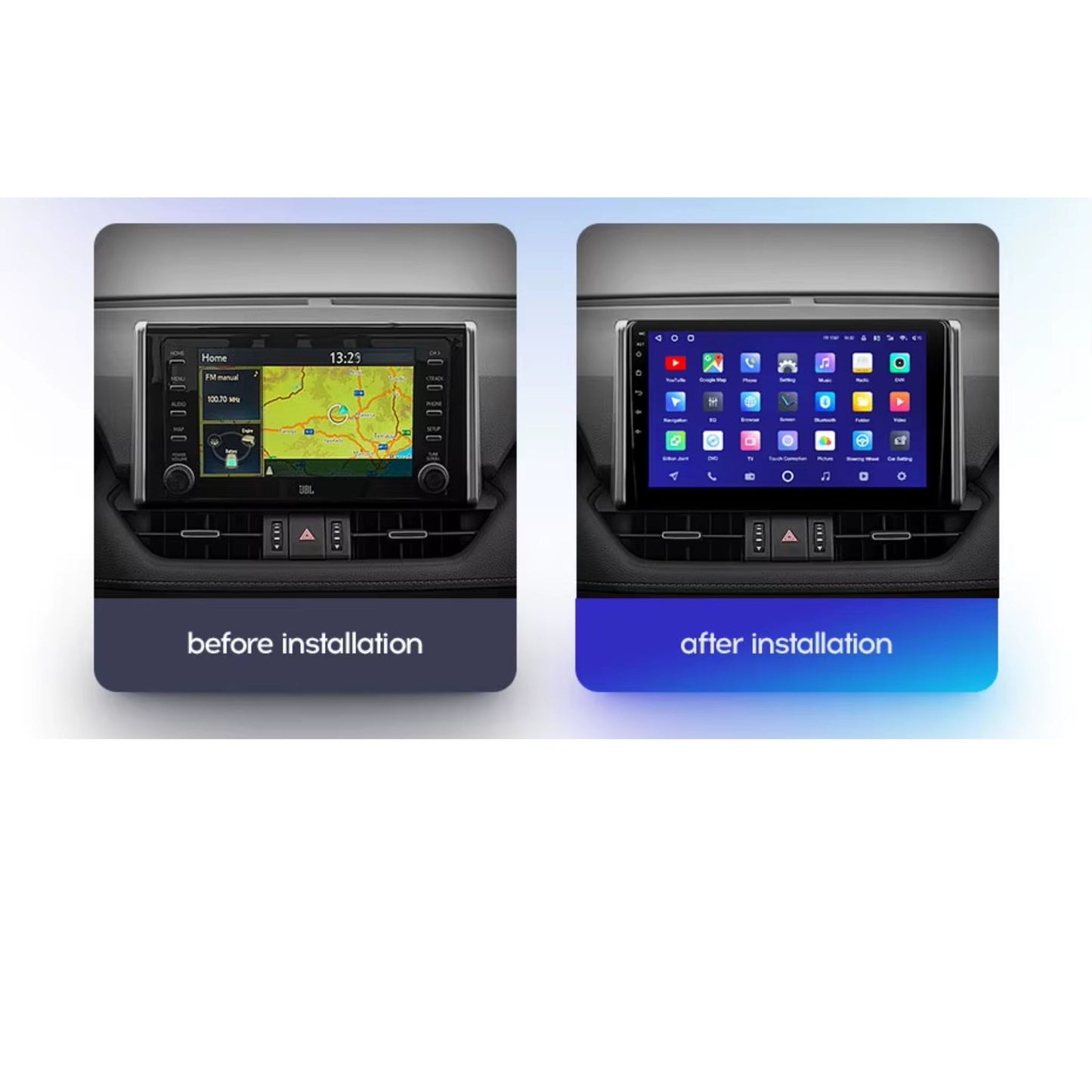 Pantalla Multimedia Toyota RAV4 XA50 (2018-2020)
