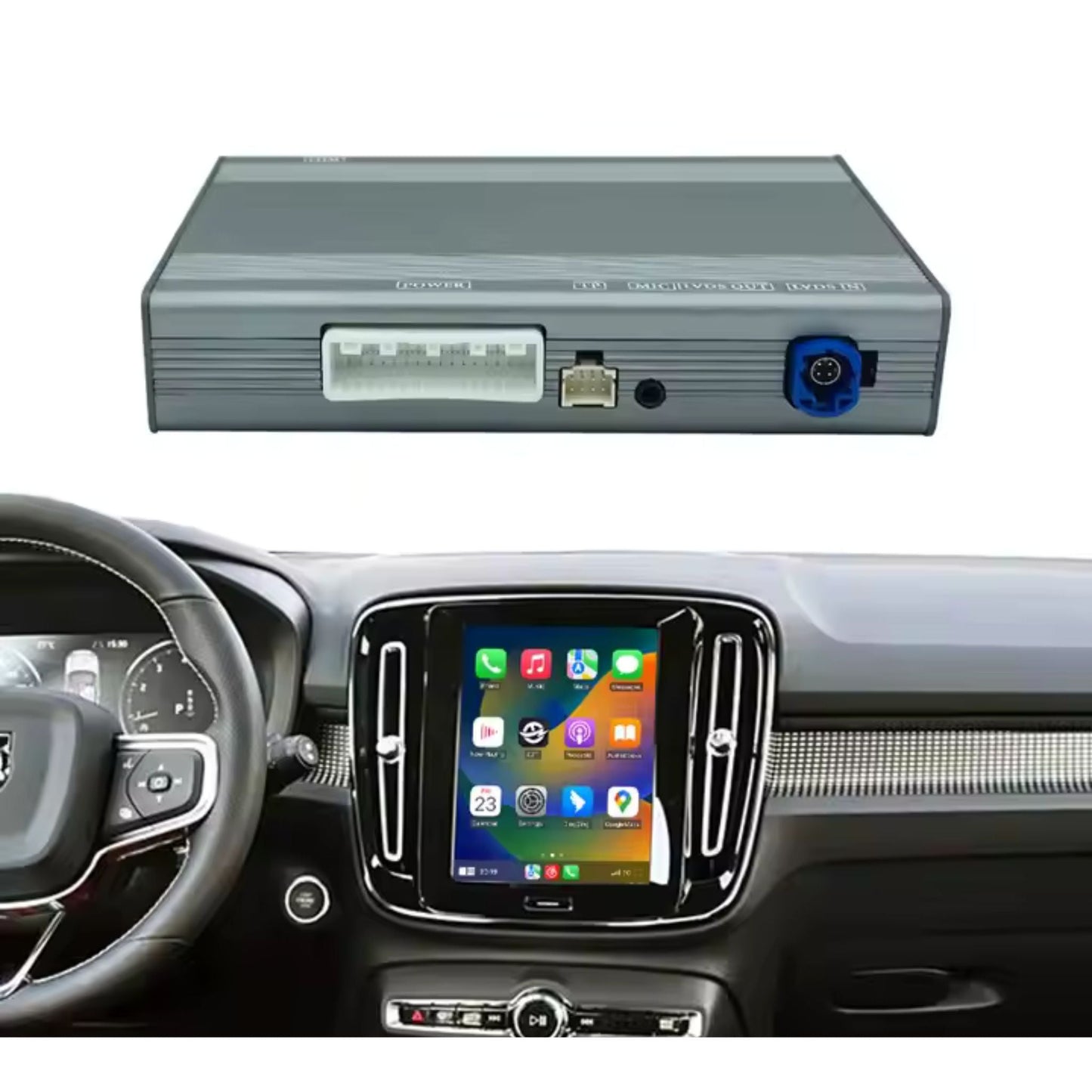 Módulo CarPlay y Android Auto para Volvo | Integración con Sistema Original - Maleonracing