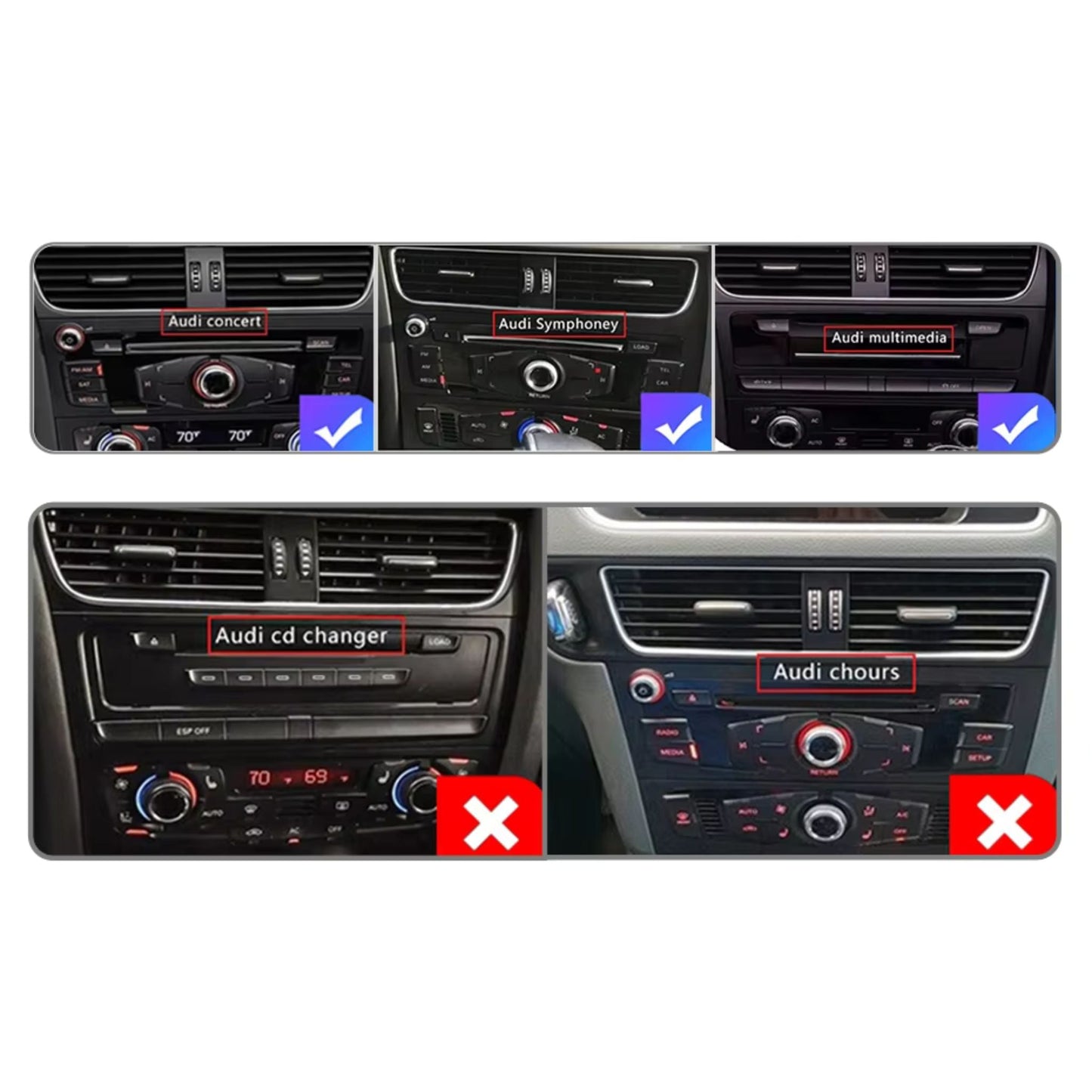 Pantalla Multimedia Audi Q5 8R (2009 - 2016) - Maleonracing