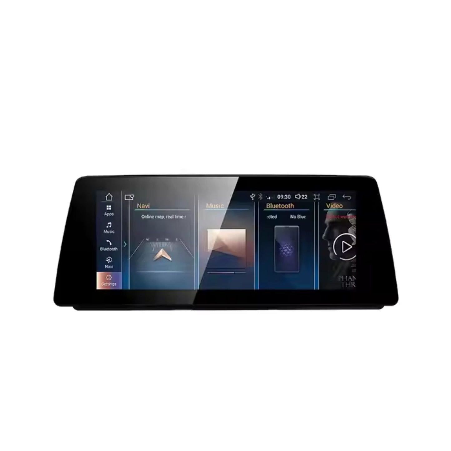 Pantalla Multimedia de 10,25 pulgadas para BMW Serie 3 (E90/E91/E92/E93) | 2005 - 2012 | Modelo Sin Pantalla Original - Maleonracing