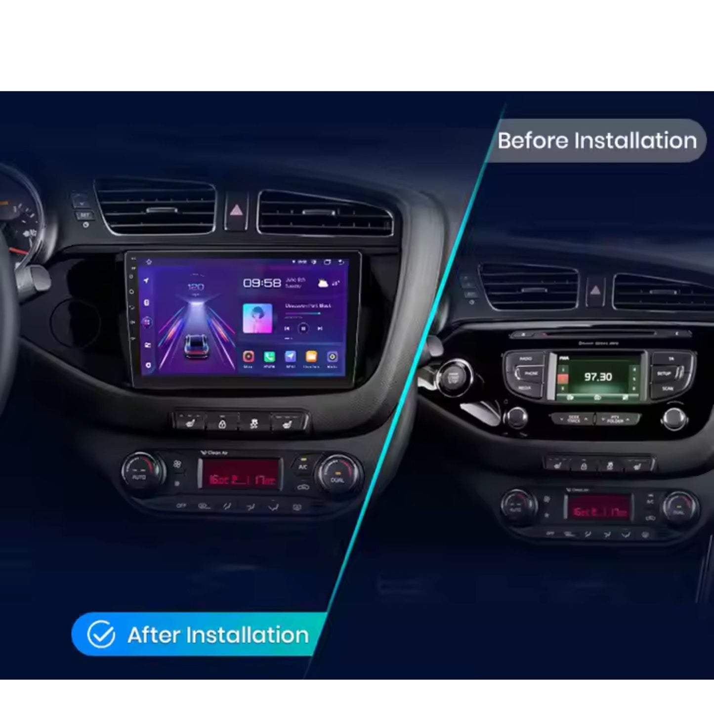 Pantalla Multimedia Kia Ceed JD (2012 - 2018) - Maleonracing