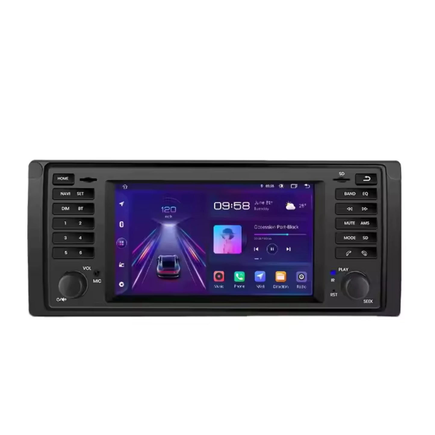 Pantalla Multimedia para BMW Serie 5 E39, X5 E53 y M5 (1996 - 2003) - Maleonracing