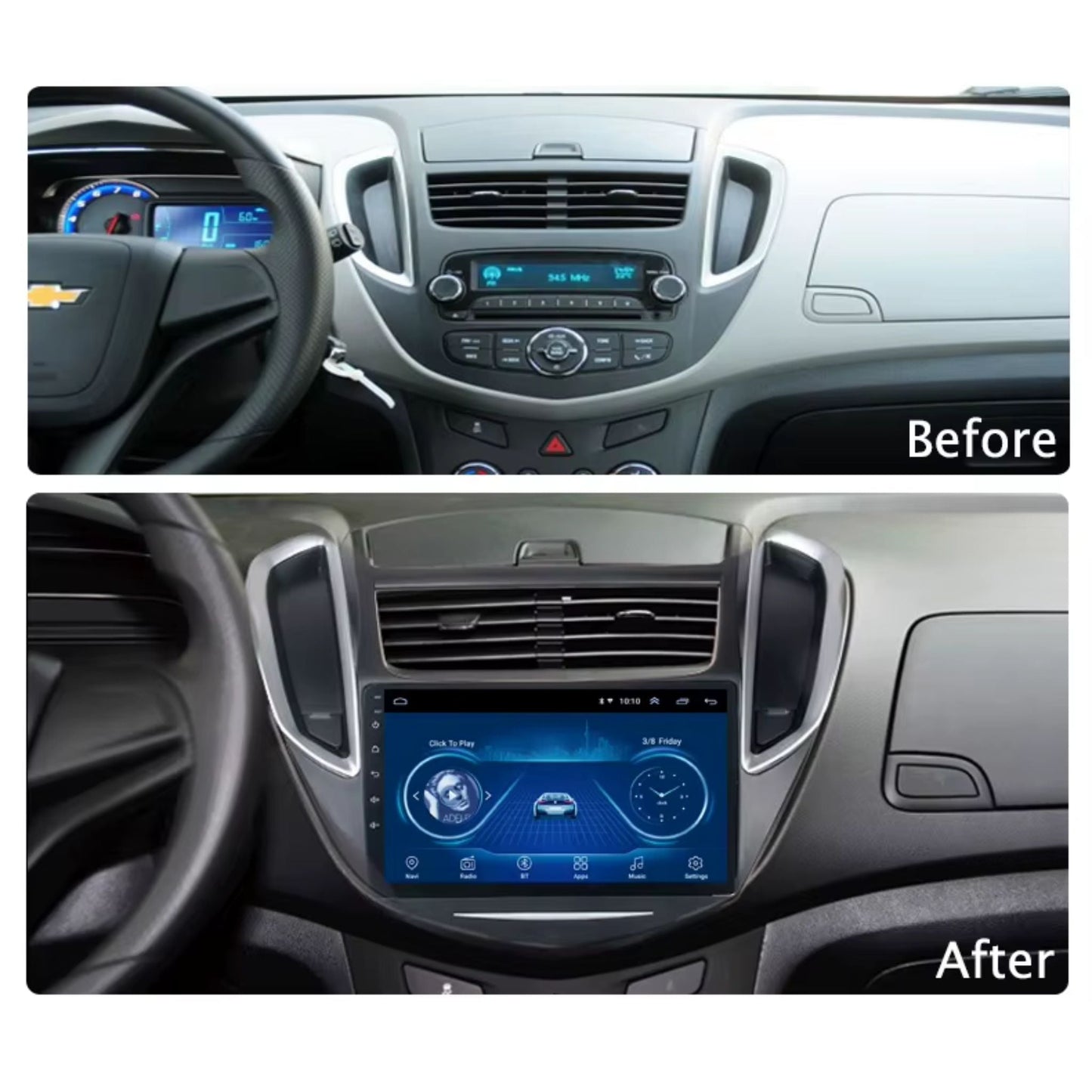 Pantalla Multimedia para Chevrolet Trax (2013) - Maleonracing
