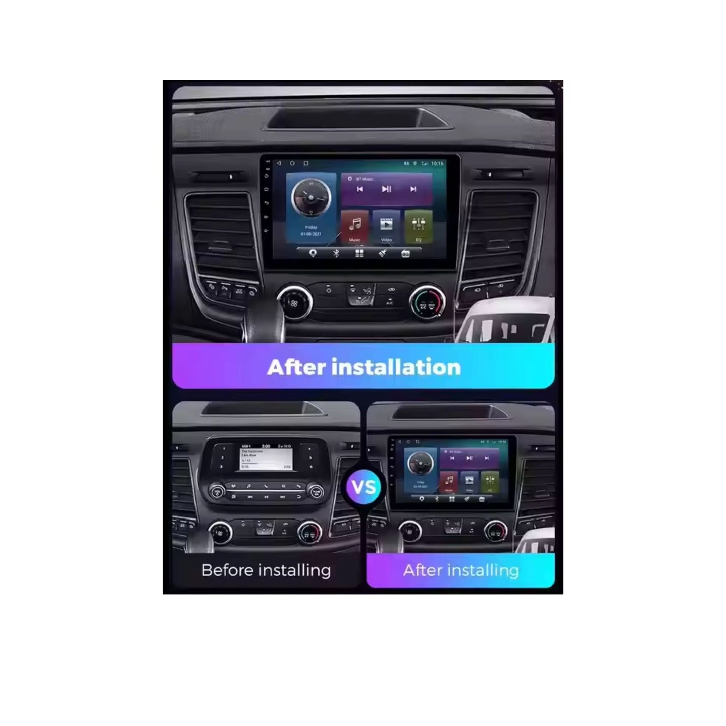 Pantalla Multimedia para Ford Transit V363 (2014–2023) - Maleonracing
