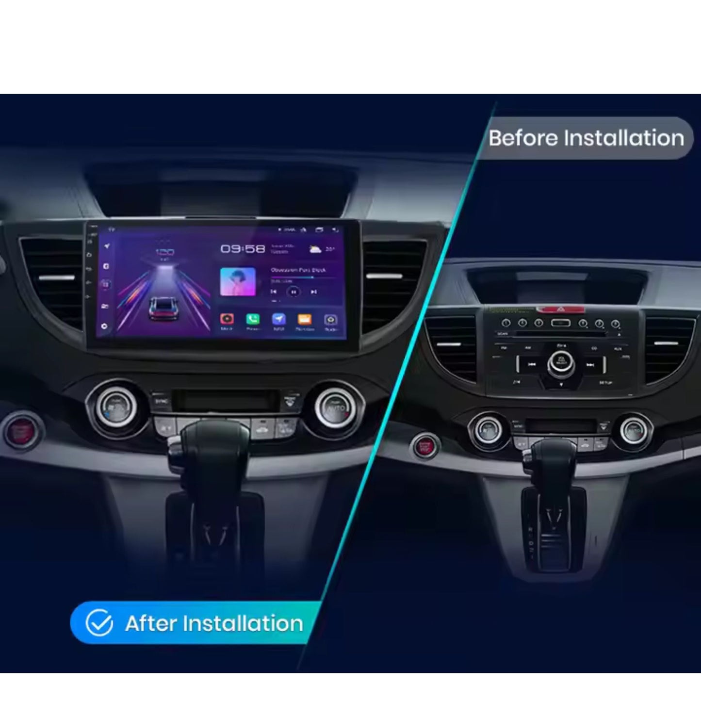Pantalla Multimedia para Honda CR - V (2012 - 2016) - Maleonracing