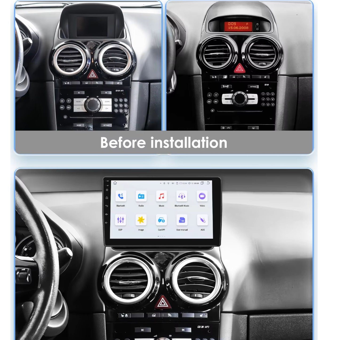Pantalla Multimedia para Opel Corsa D (2007 - 2012) - Maleonracing
