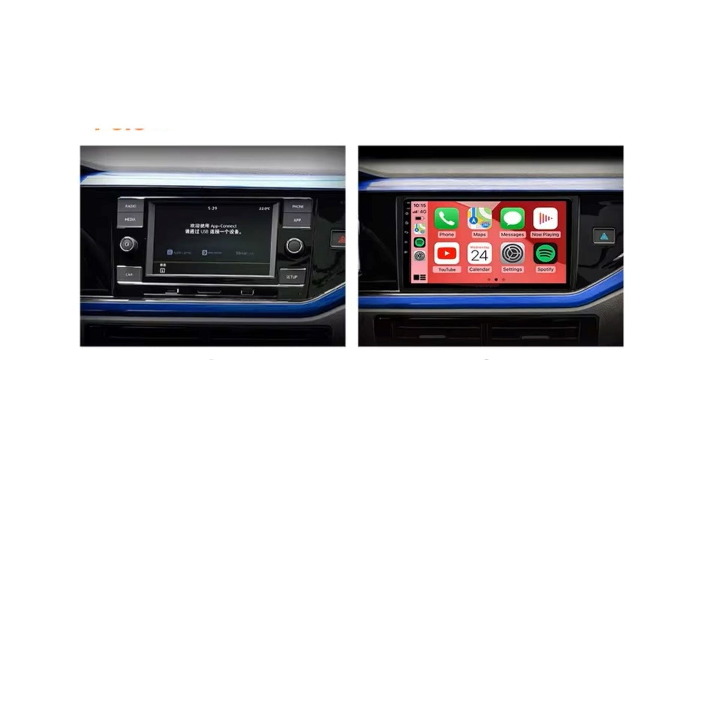 Pantalla Multimedia para Volkswagen Polo 6 (2017 - 2021) - Maleonracing