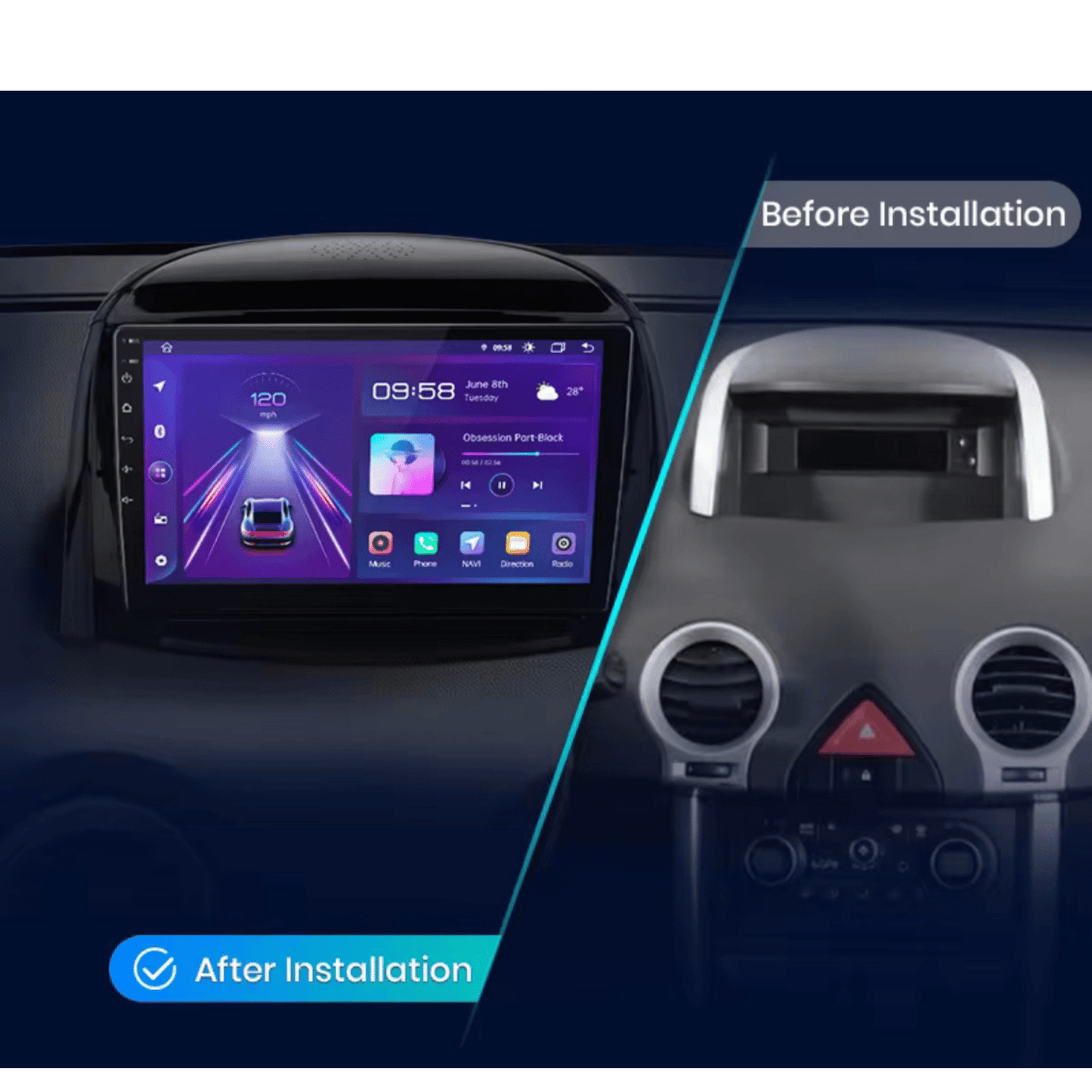 Pantalla Multimedia Renault Koleos (2008 - 2016) - Maleonracing