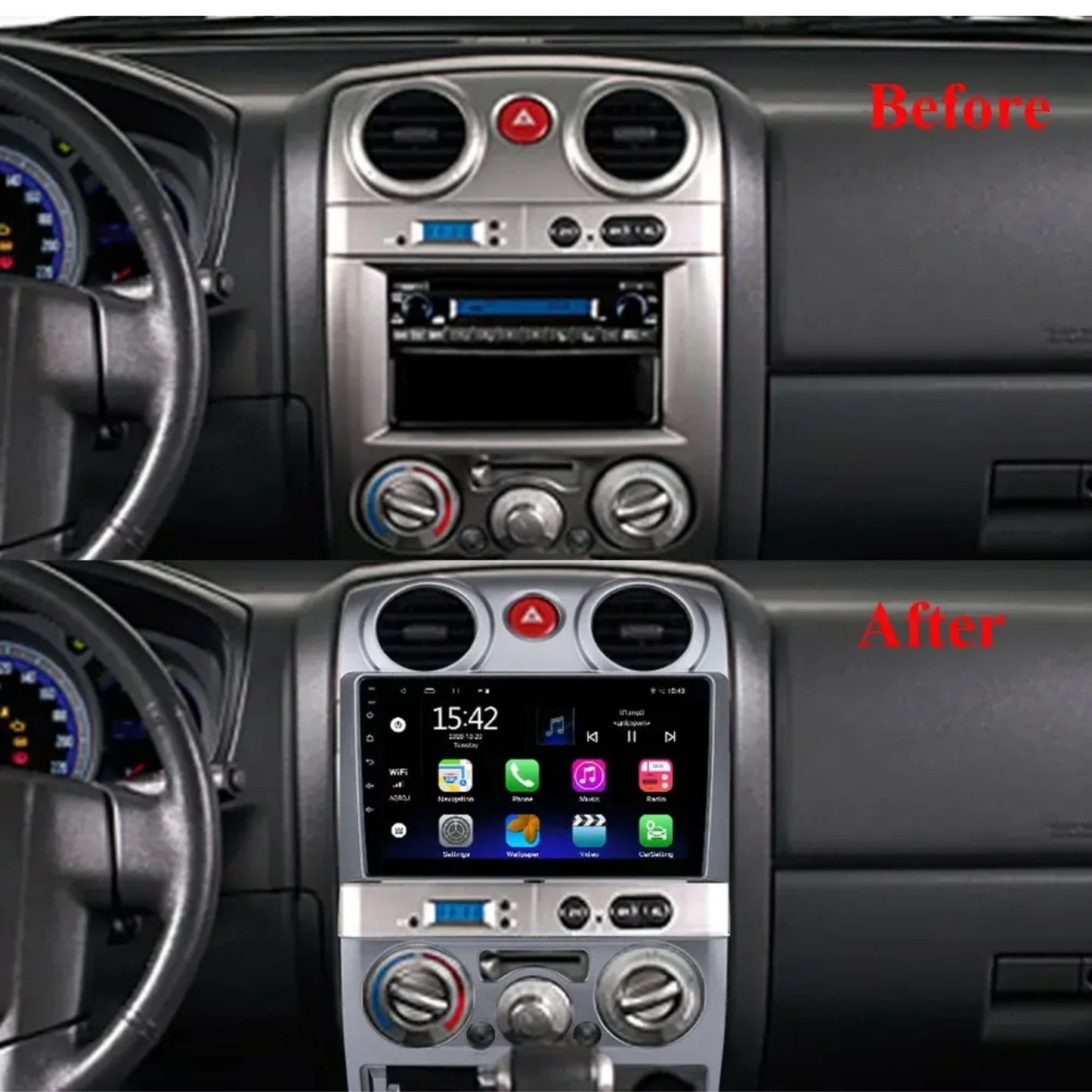 Pantalla Multimedia Isuzu D-Max / DMAX (2001-2011)