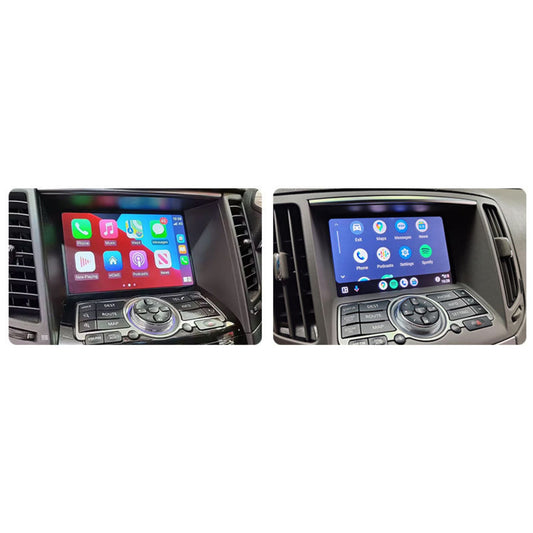 Módulo CarPlay y Android Auto para Infiniti QX70 / FX35 / FX50 / Q50 / Q60 / QX50 / QX60 / Q70 / QX80 | Integración con Sistema Original