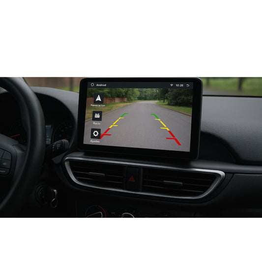Cámara Trasera Aftermarket Universal | Visión Nocturna | Ángulo Amplio | Compatible con Pantallas Android - Maleonracing