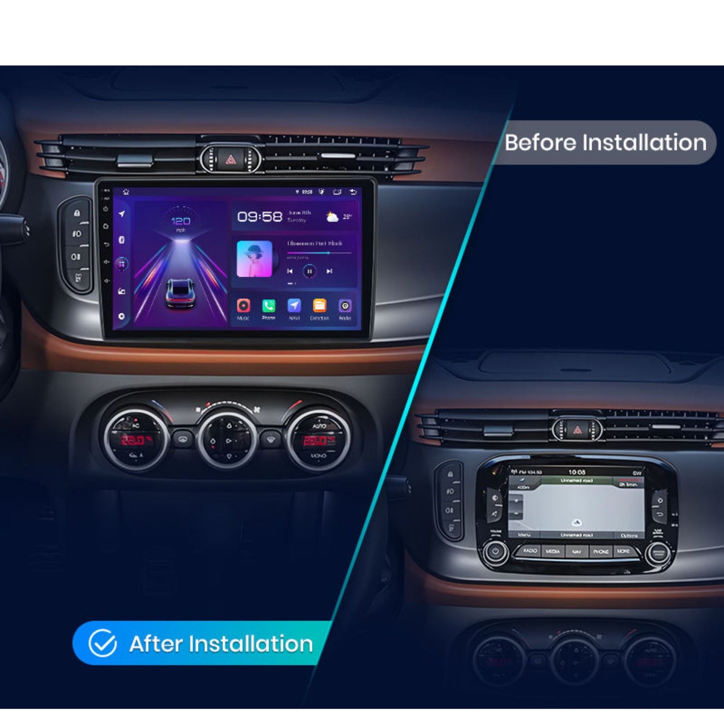 Pantalla Multimedia Alfa Romeo Giulietta (2015 - 2018) - Maleonracing