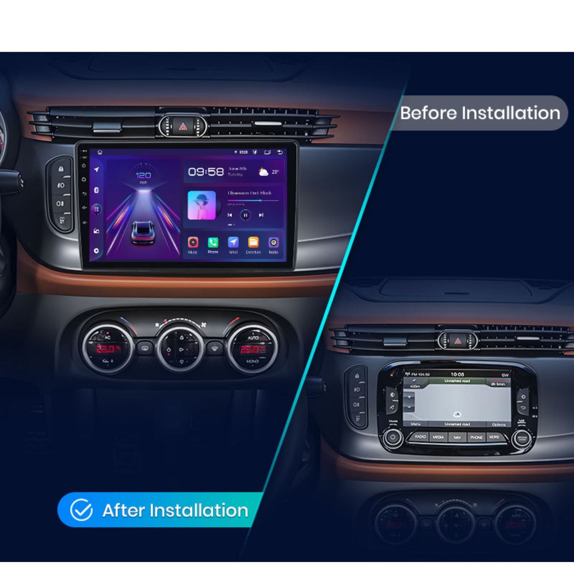 Pantalla Multimedia Alfa Romeo Giulietta (2015 - 2018) - Maleonracing