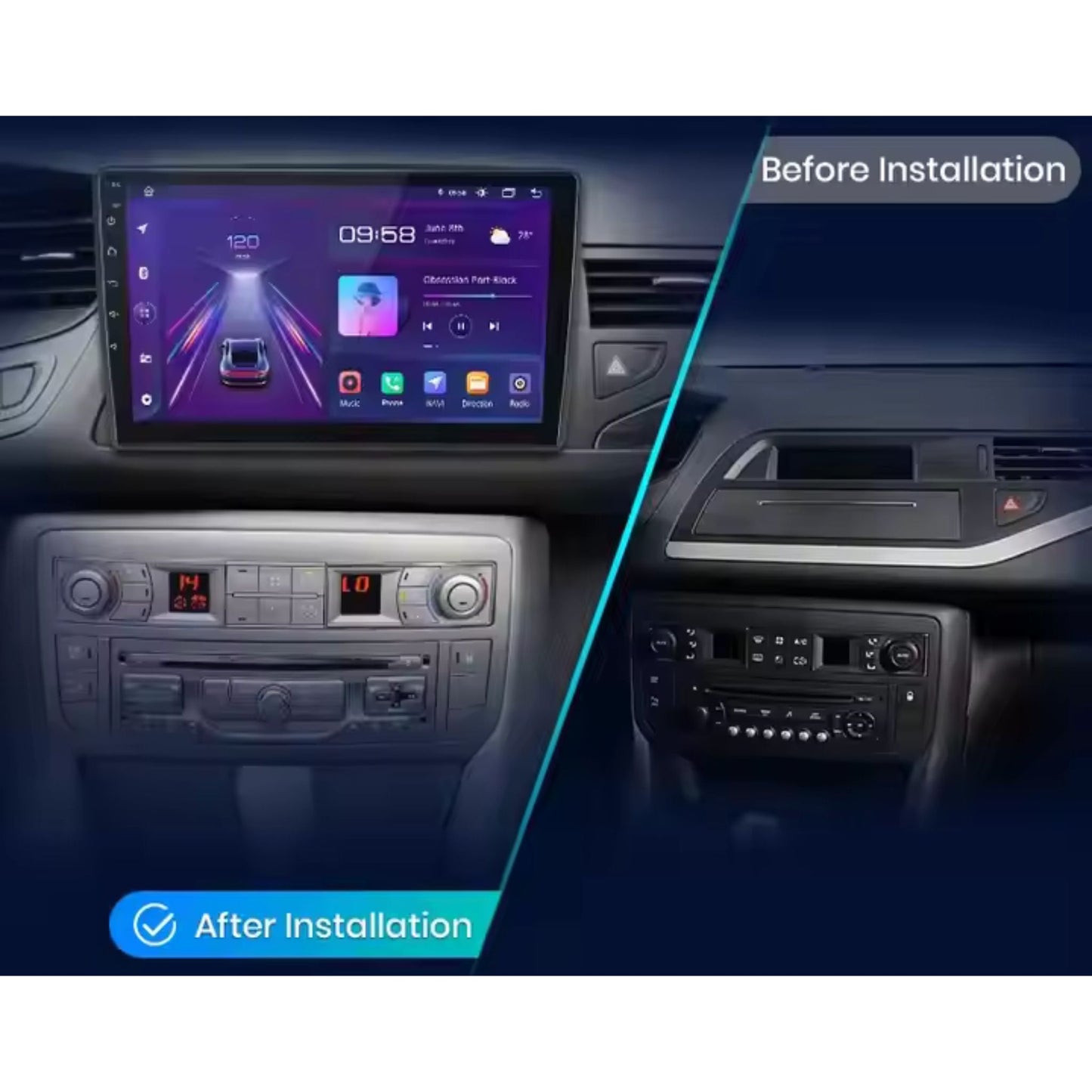 Pantalla Multimedia Citroën C5 (2008 - 2017) - Maleonracing