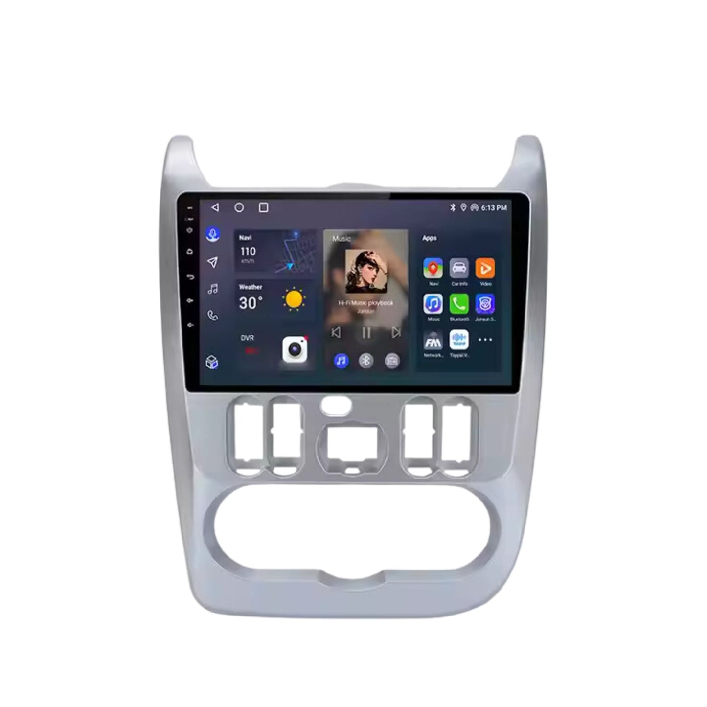 Pantalla Multimedia Dacia Logan 1 / Sandero (2009 - 2015) - Maleonracing