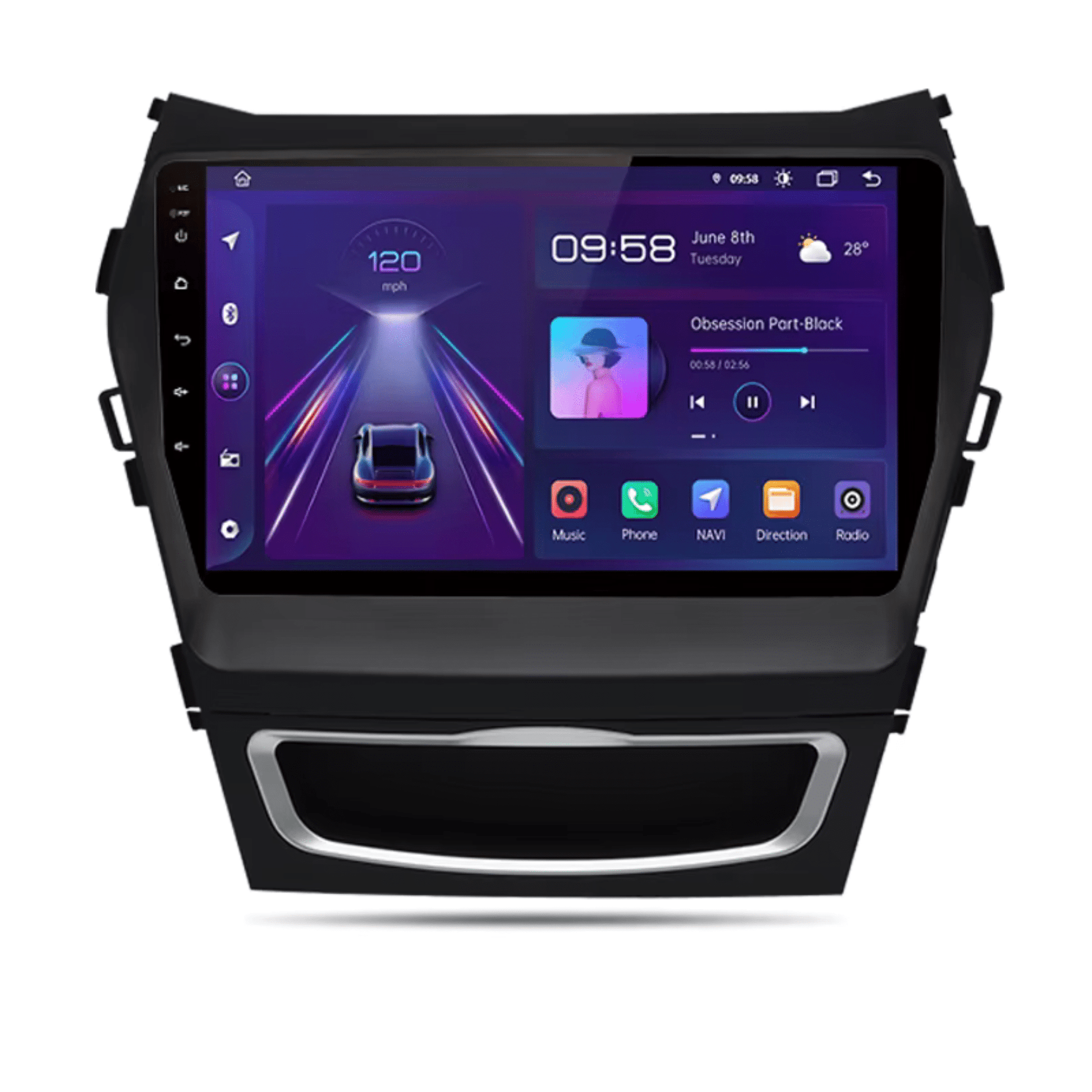 Pantalla Multimedia Hyundai Santa Fe 3 (2013 - 2016) - Maleonracing