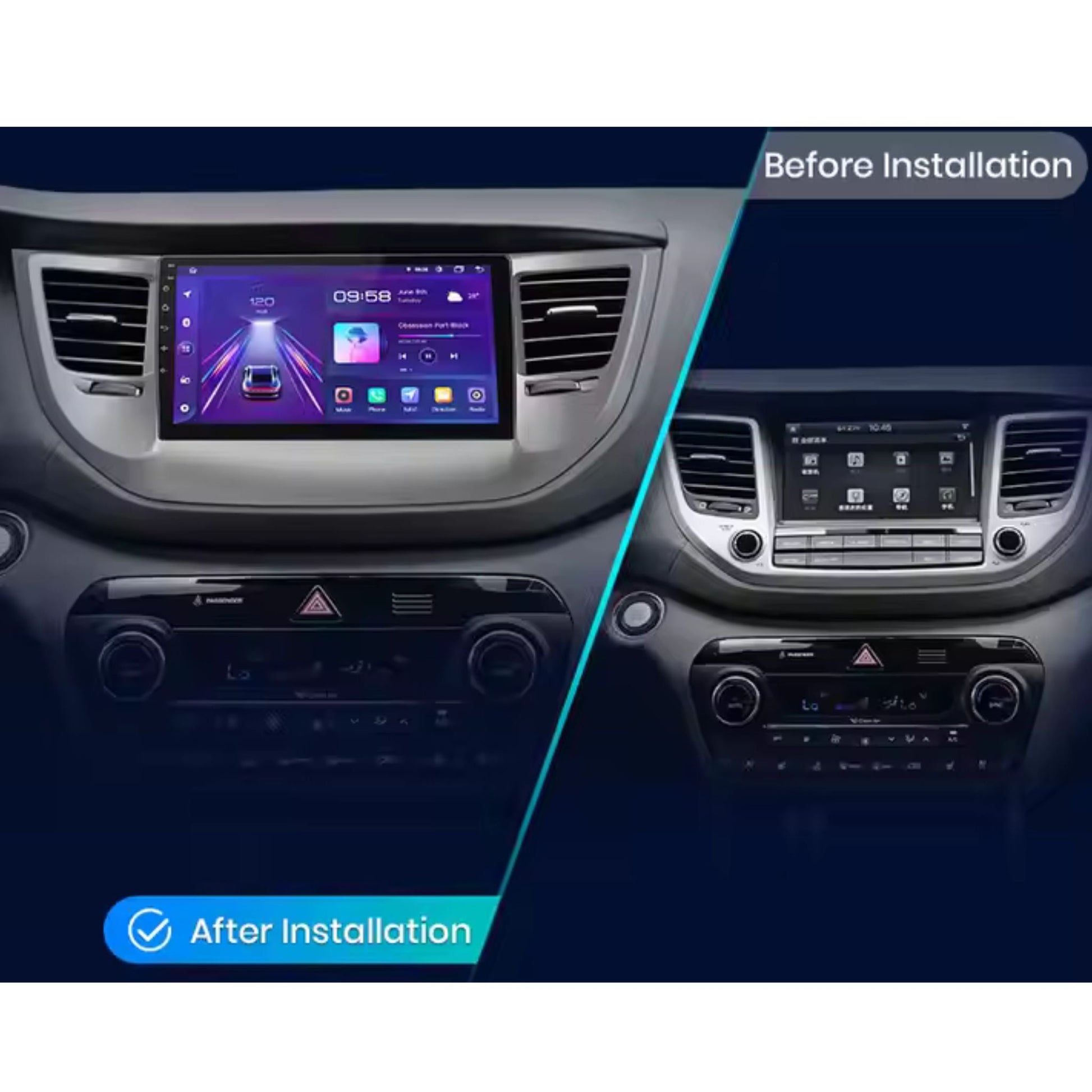 Pantalla Multimedia Hyundai Tucson 3 (2015 - 2018) - Maleonracing