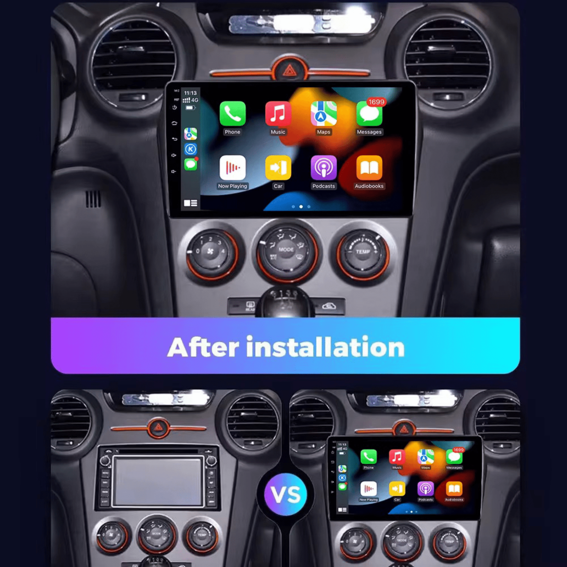 Pantalla Multimedia Kia Carens (2006 - 2012) - Maleonracing