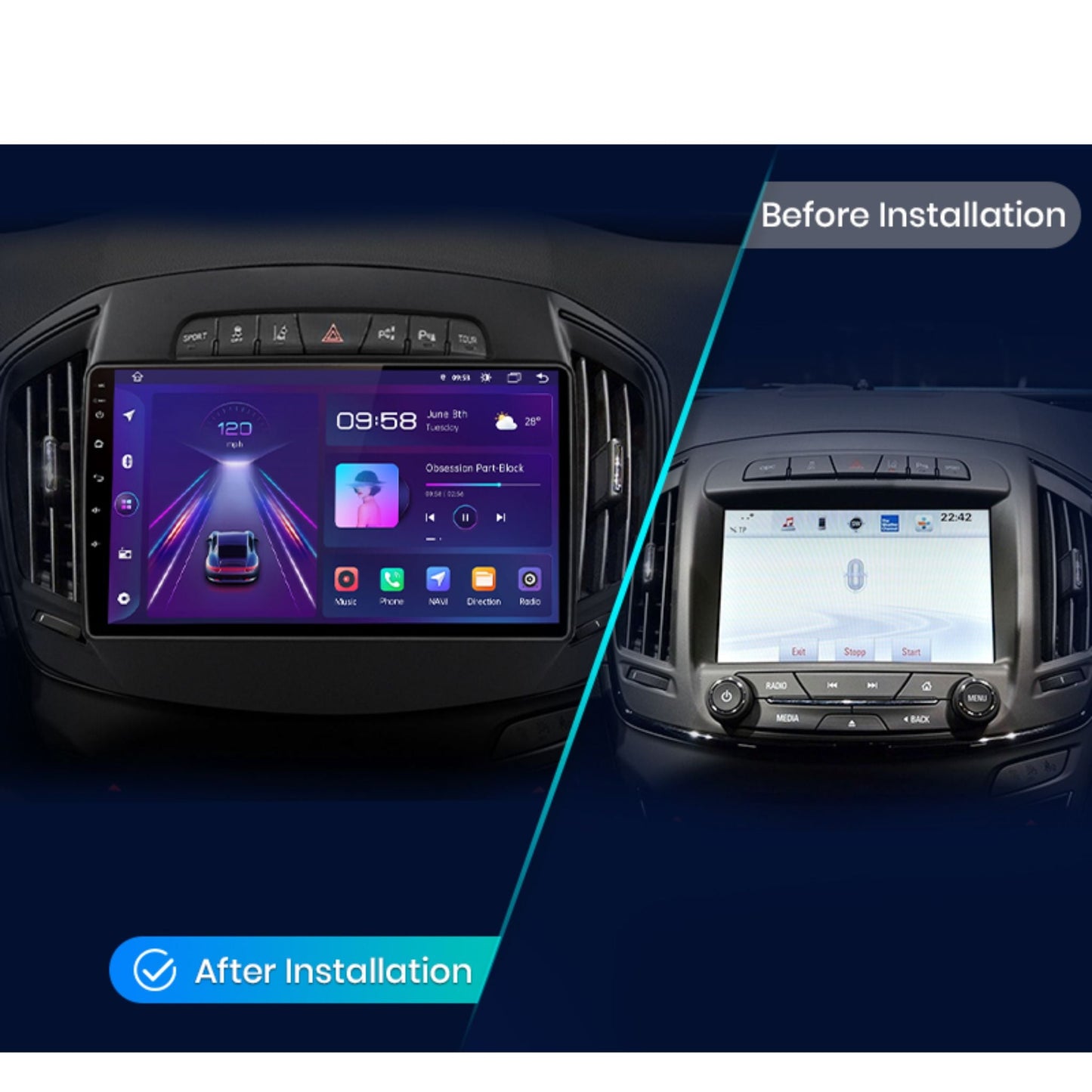 Pantalla Multimedia Opel Insignia (2013 - 2017) - Maleonracing