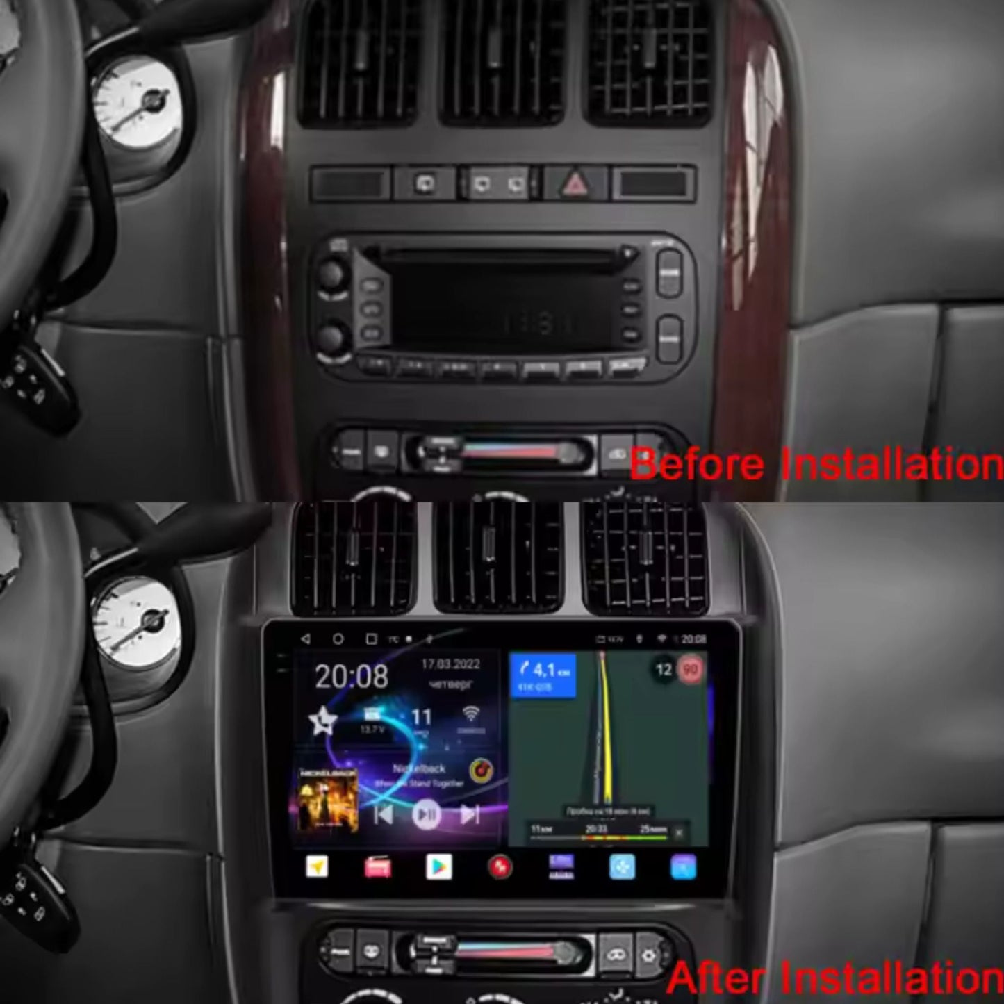 Pantalla Multimedia para Chrysler Grand Voyager RS (2000 - 2012) - Maleonracing