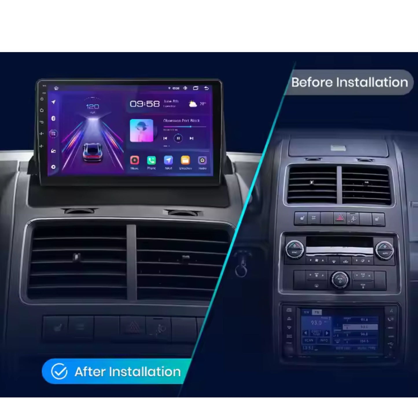 Pantalla Multimedia para Dodge Journey (2009 - 2012) - Maleonracing