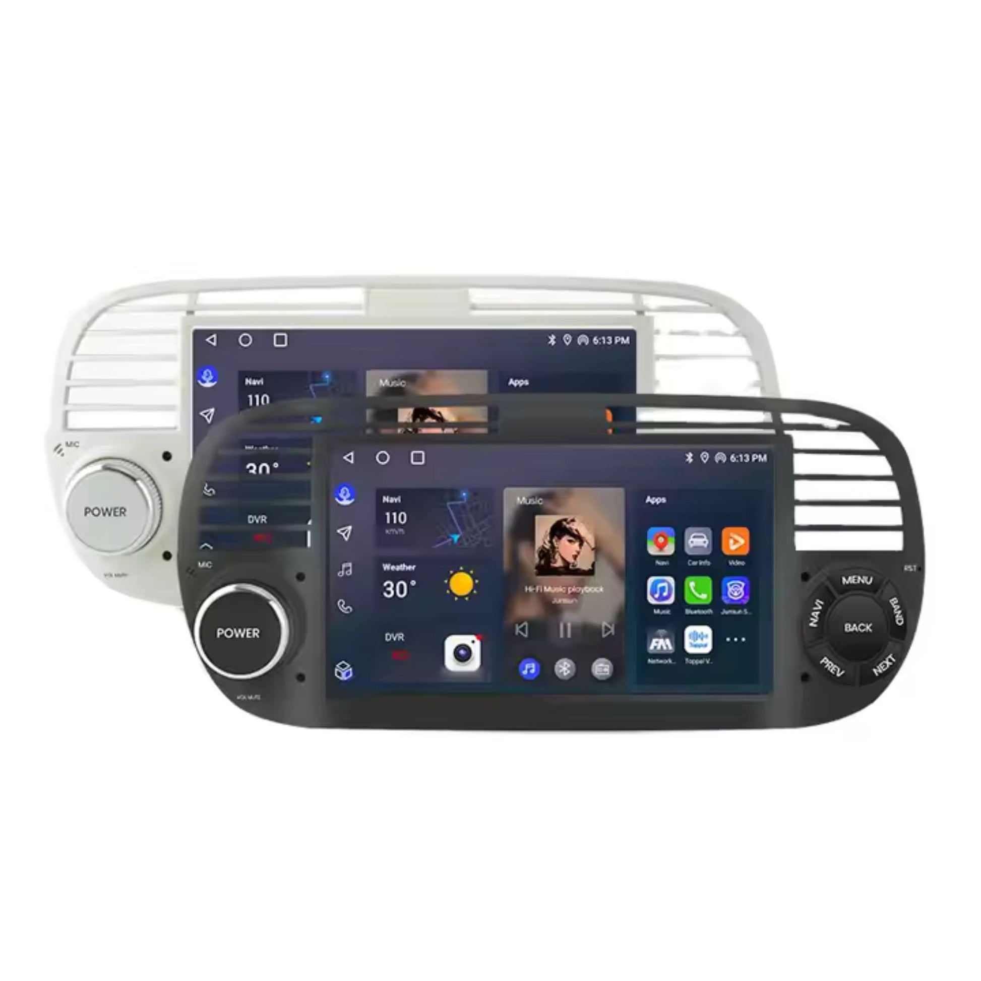 Pantalla Multimedia para FIAT 500 Abarth (2007 - 2015) - Maleonracing