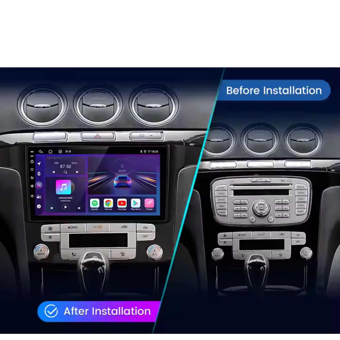 Pantalla Multimedia para Ford S - MAX (2007 - 2015) - Maleonracing