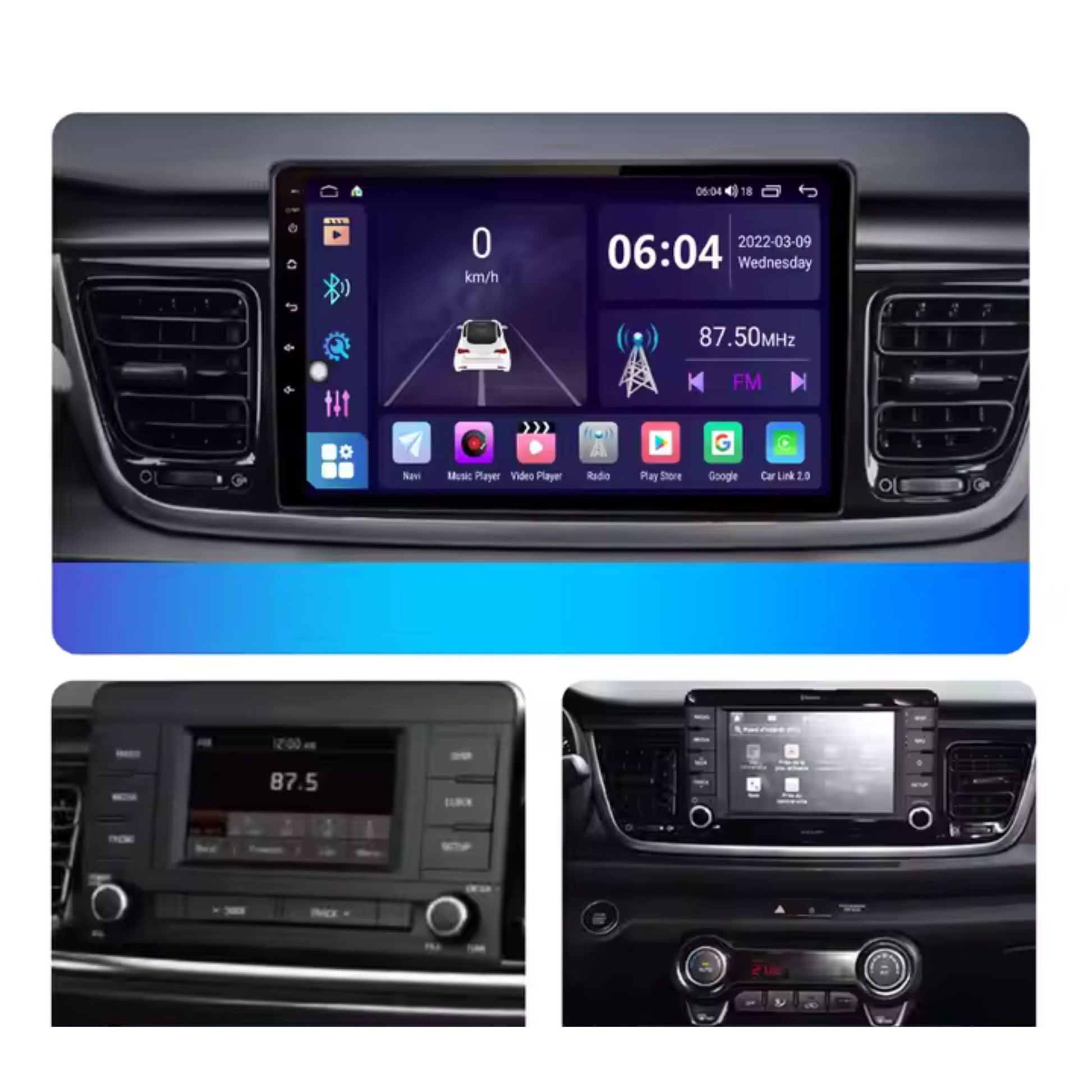 Pantalla Multimedia para Kia Rio YB / KX Cross / Stonic (2016 - 2020) - Maleonracing