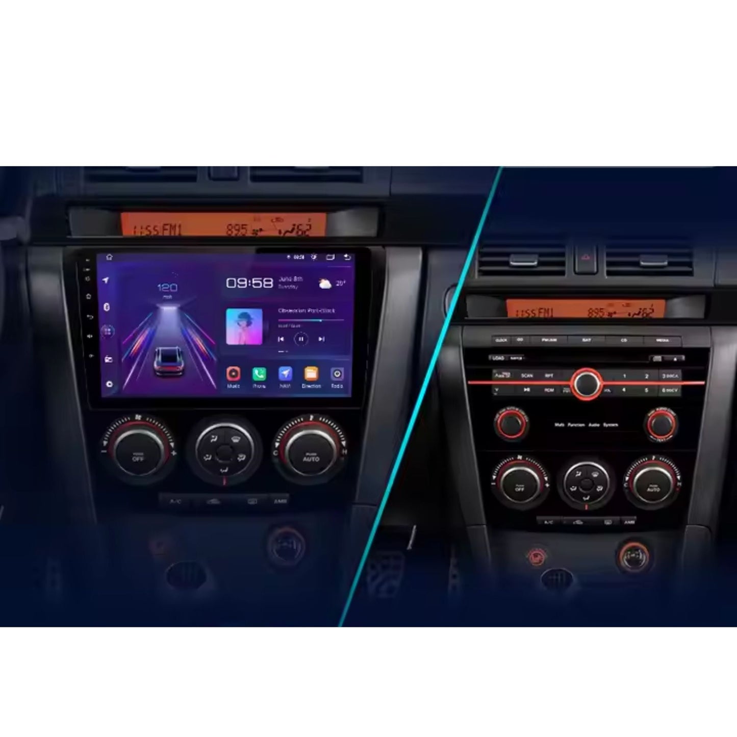 Pantalla Multimedia para Mazda 3 (2004–2013) - Maleonracing