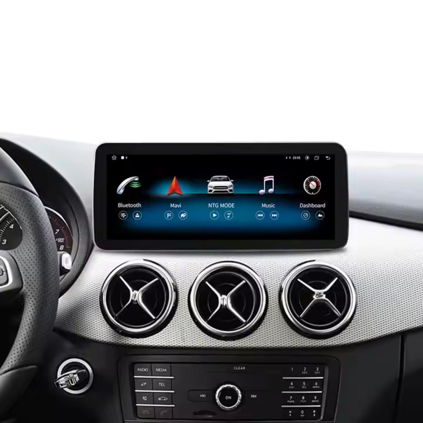 Pantalla Multimedia para Mercedes - Benz Clase B W245 / W246 (2011 - 2018) - Maleonracing