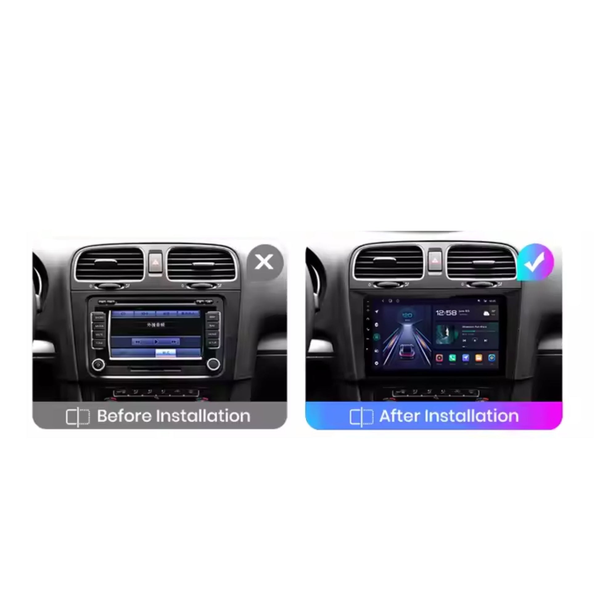 Pantalla Multimedia para Volkswagen Golf 6 (2008 - 2016) - Maleonracing