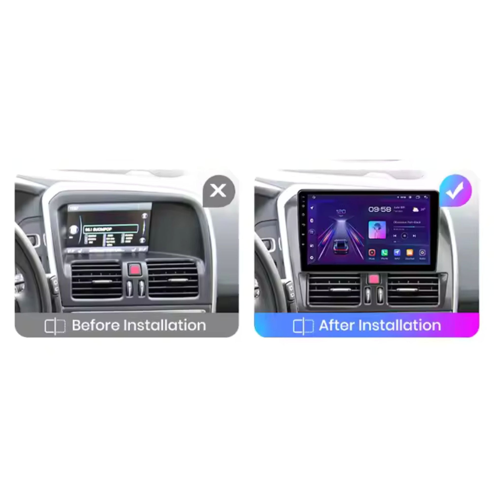 Pantalla Multimedia para Volvo XC60 (2008 - 2017) - Maleonracing