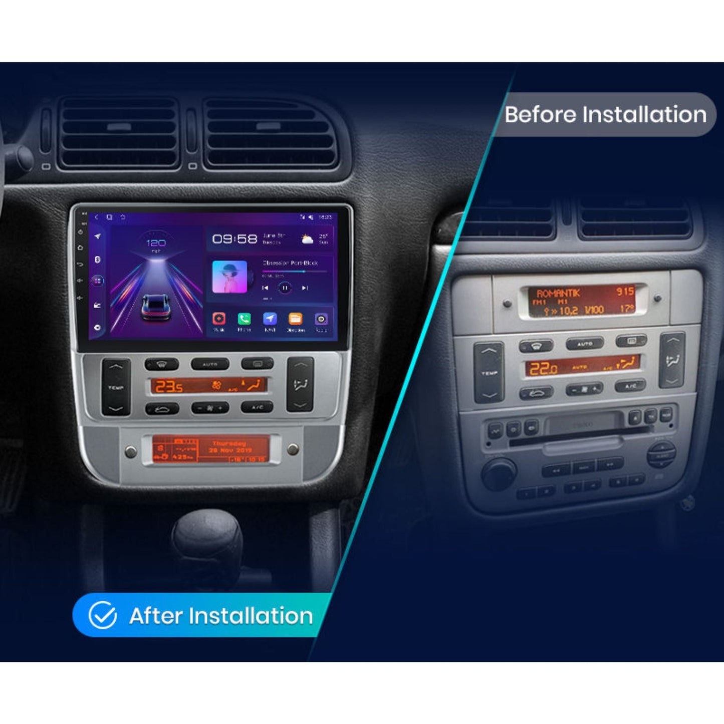 Pantalla Multimedia Peugeot 406 (1994 - 2005) - Maleonracing