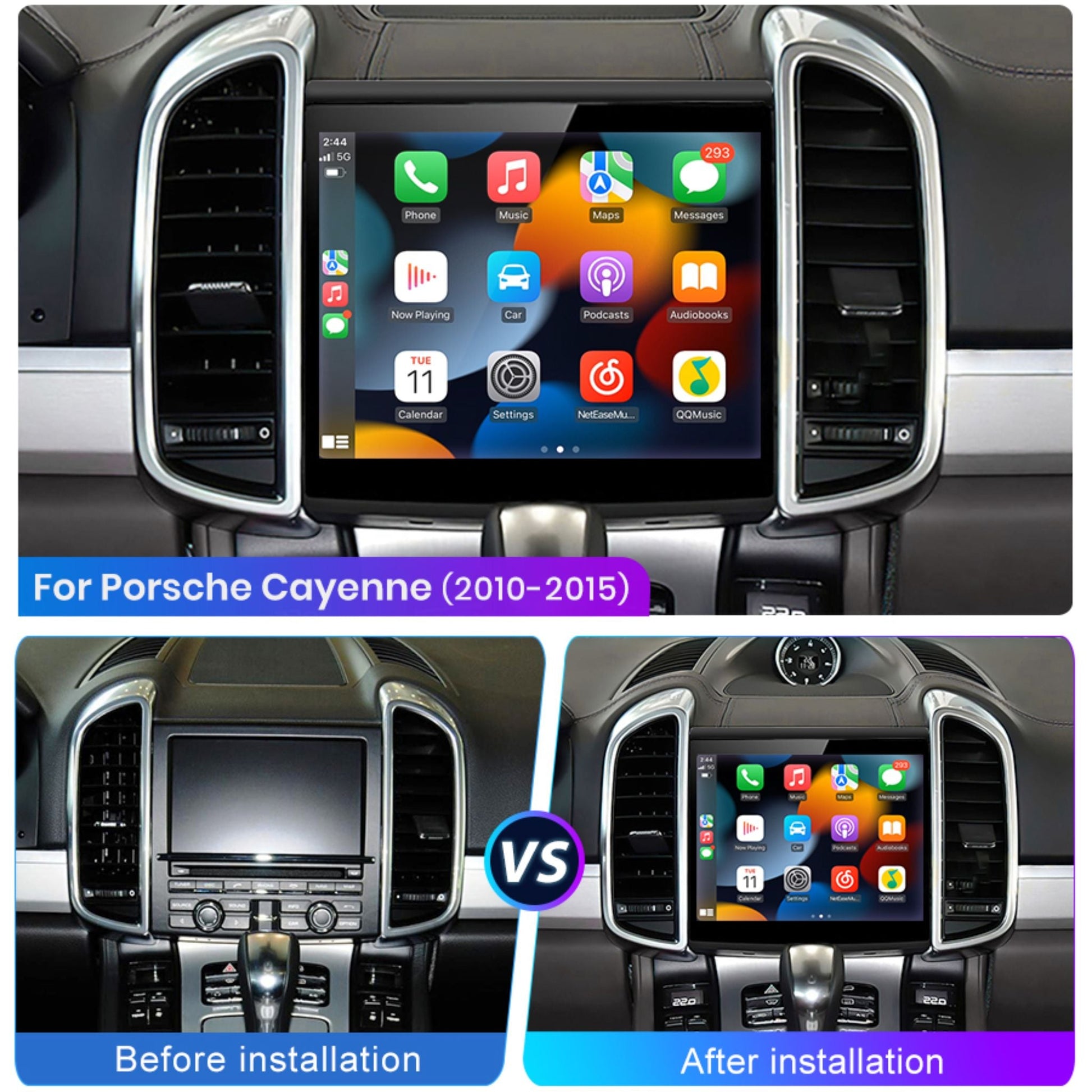 Pantalla Multimedia Porsche Cayenne (2011 - 2016) - Maleonracing