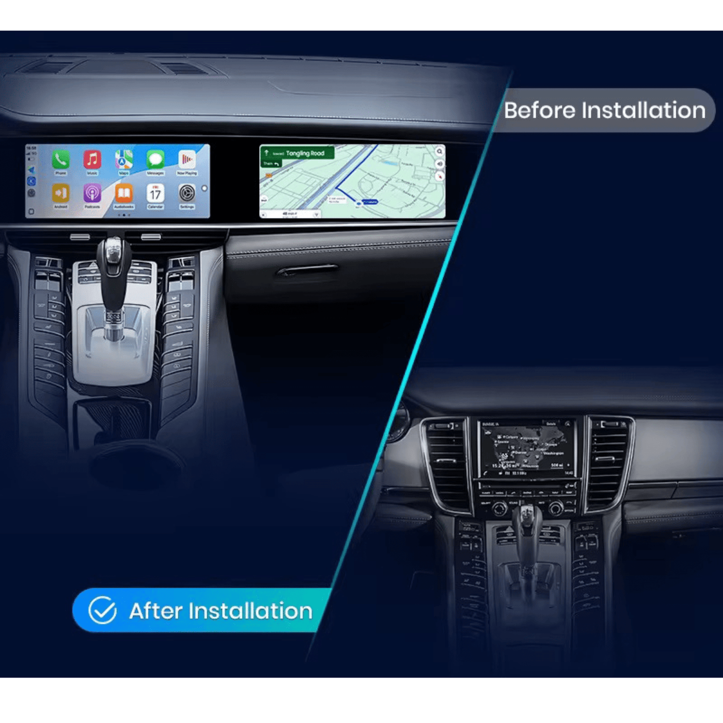 Pantalla Multimedia Porsche Panamera 970 (2010 - 2016) | Doble Pantalla - Maleonracing