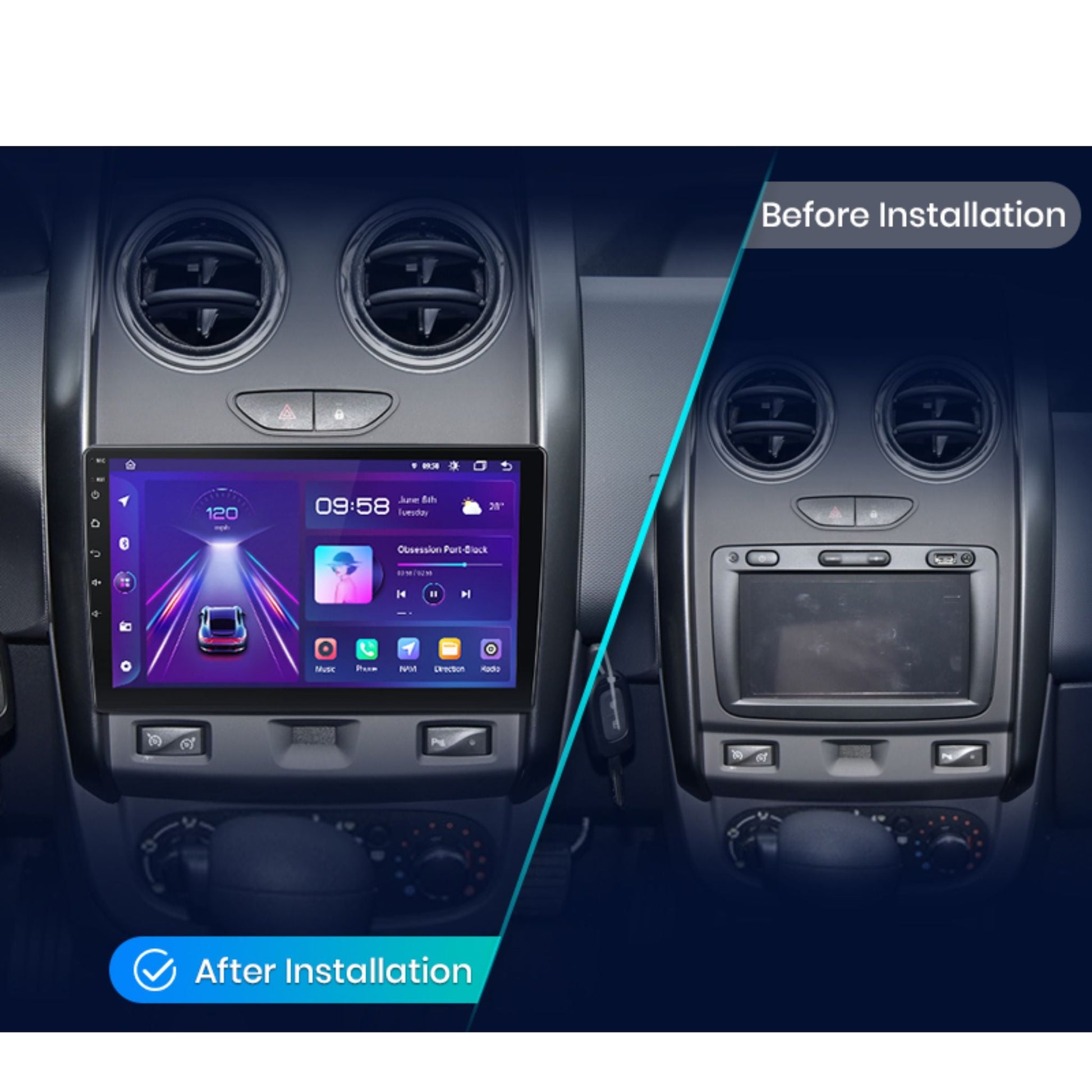 Pantalla Multimedia Renault Duster (2012 - 2016) - Maleonracing