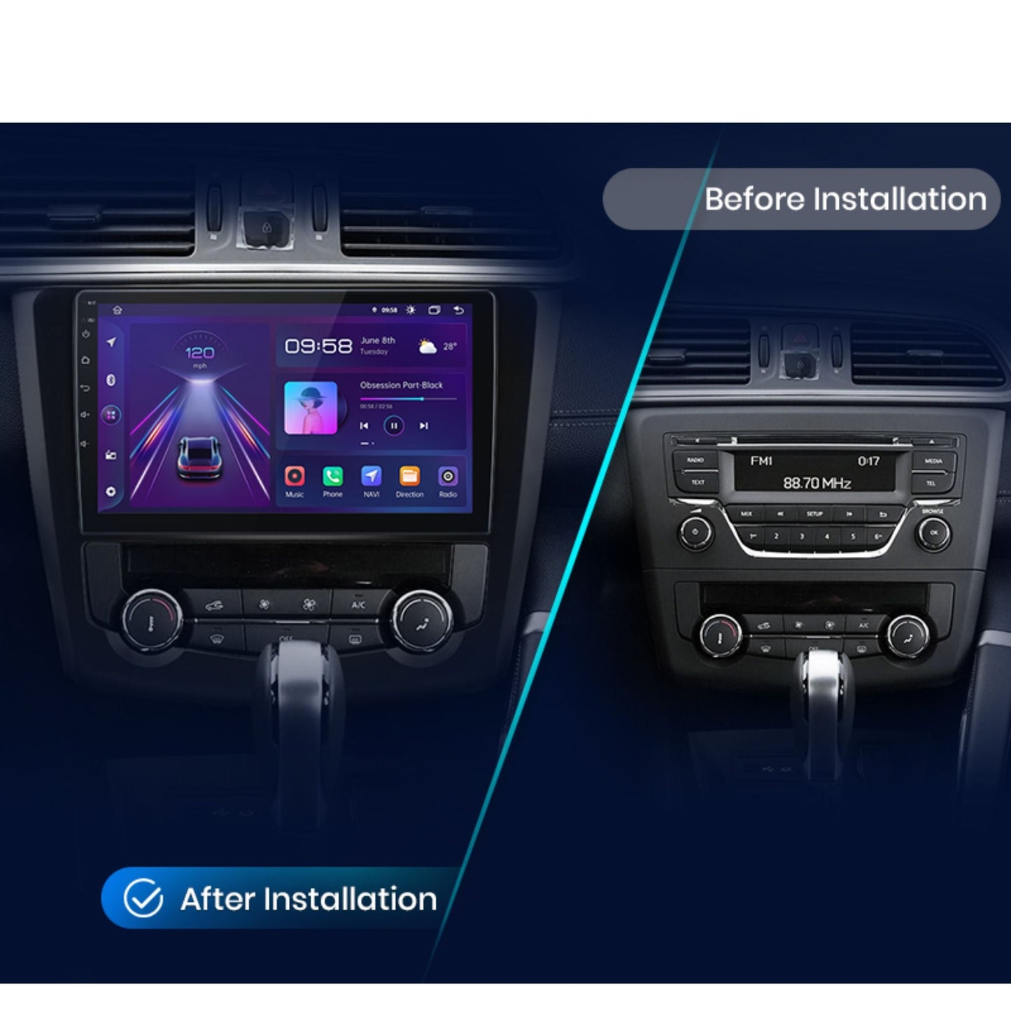 Pantalla Multimedia Renault Kadjar (2015 - 2017) - Maleonracing