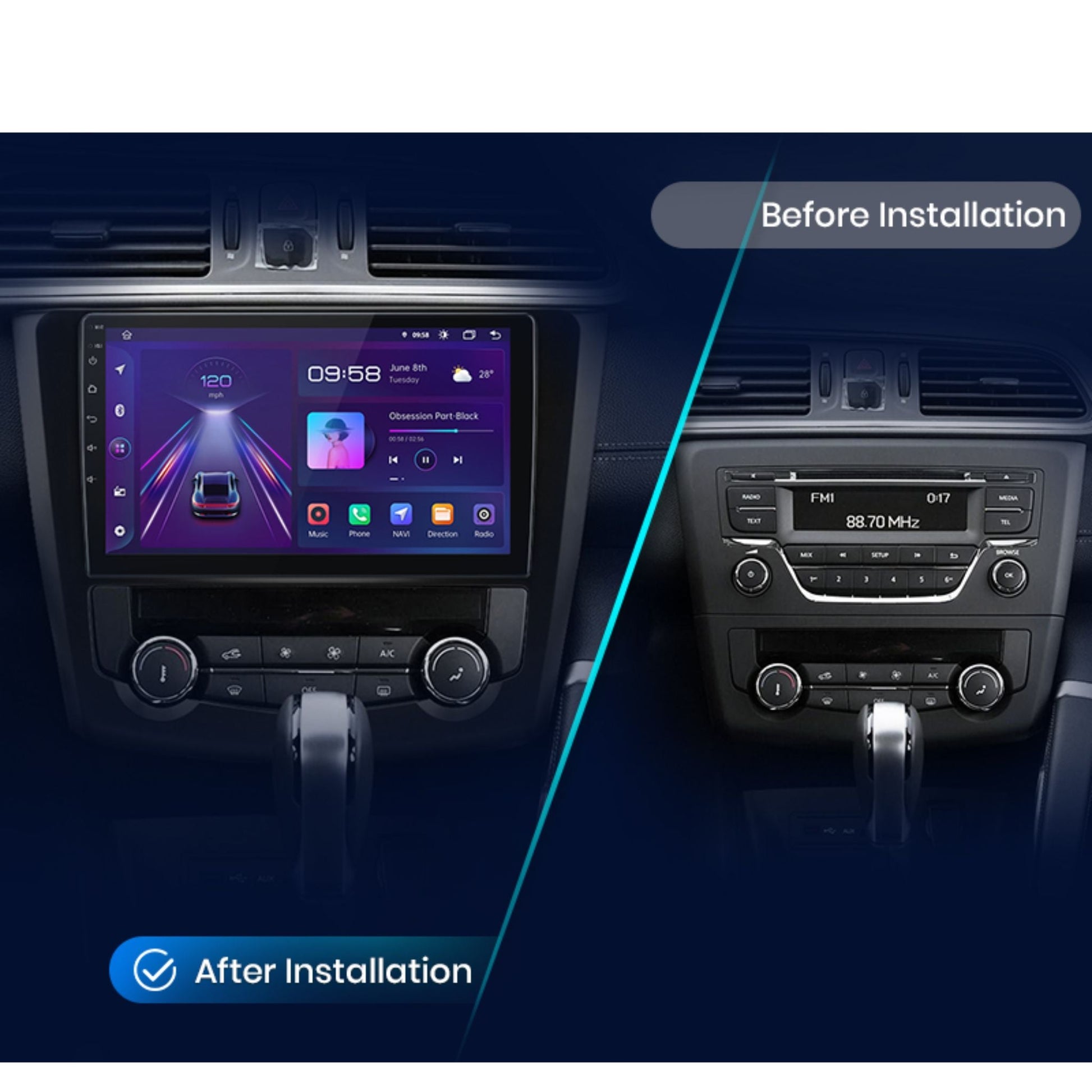 Pantalla Multimedia Renault Kadjar (2015 - 2017) - Maleonracing
