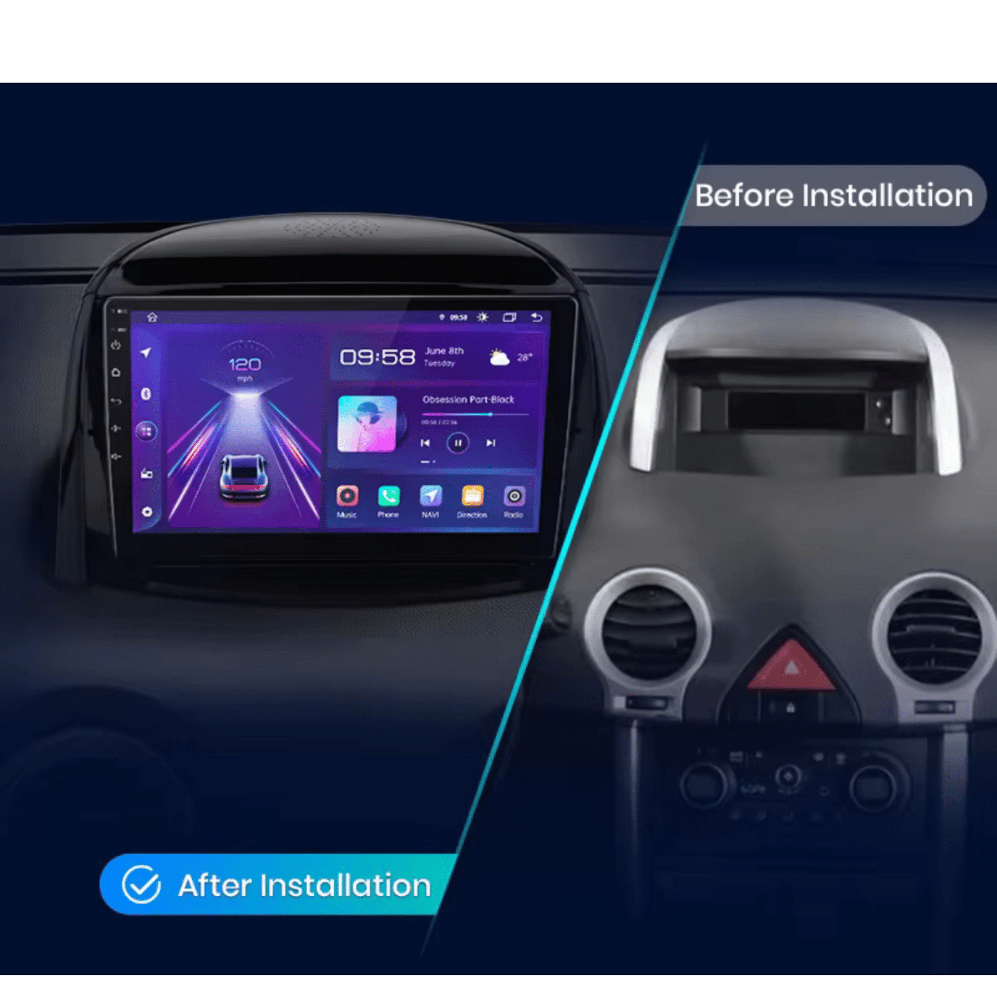 Pantalla Multimedia Renault Koleos (2008 - 2016) - Maleonracing