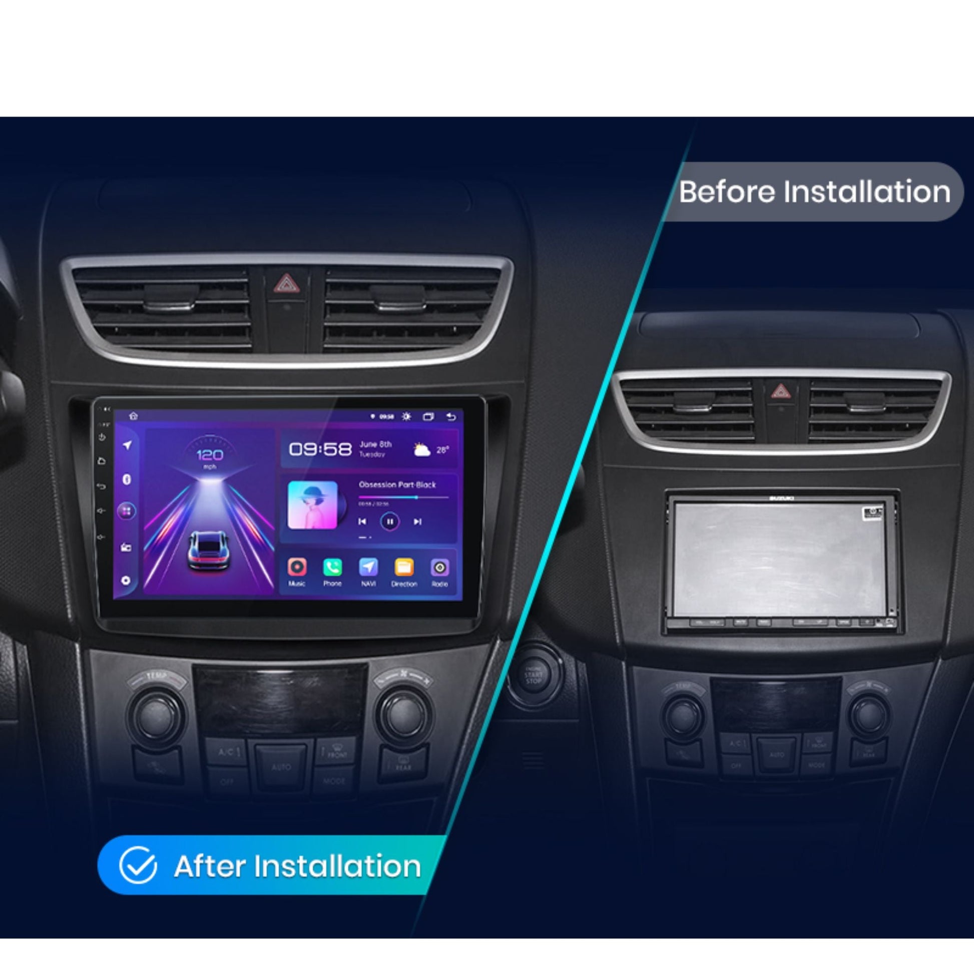 Pantalla Multimedia Suzuki Swift 4 (2011 - 2017) - Maleonracing