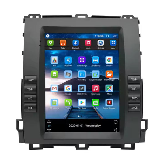 Pantalla Multimedia Tesla Style para Toyota Land Cruiser Prado 120 / Lexus GX470 (2004 - 2009) - Maleonracing