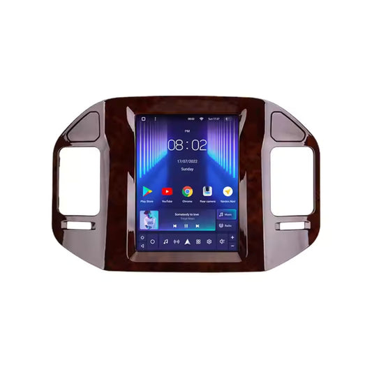 Pantalla Multimedia Tipo Tesla para Mitsubishi Pajero V60 / V68 / V73 (1999–2006) - Maleonracing