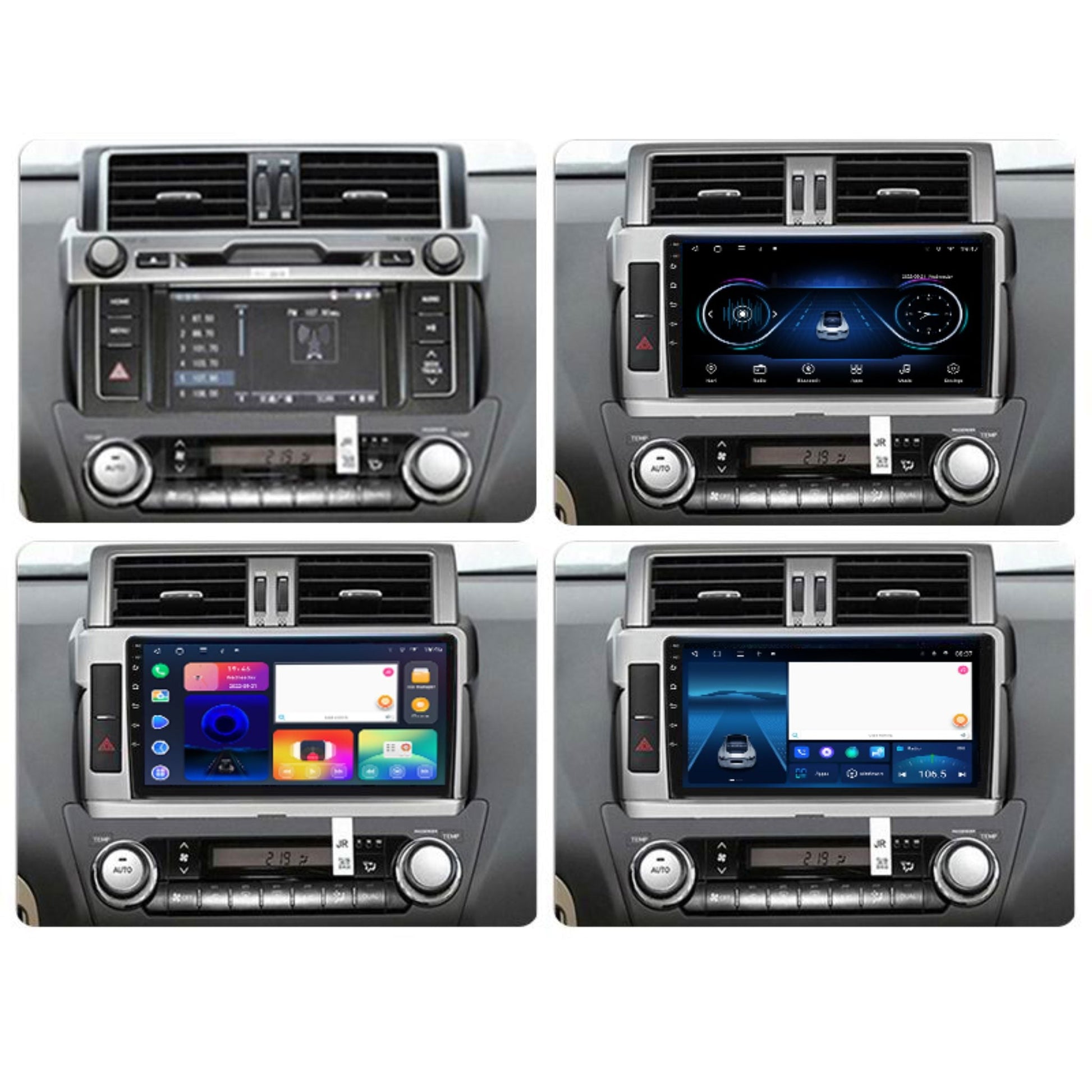 Pantalla Multimedia Toyota Land Cruiser 150 (2009 - 2013) - Maleonracing