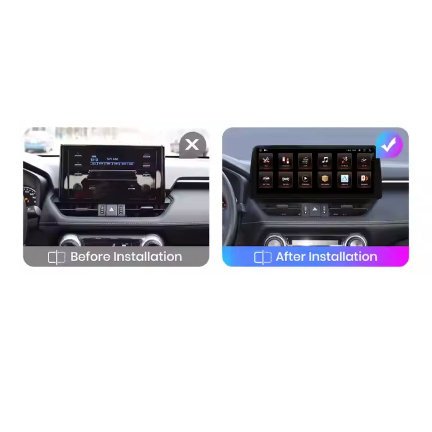 Pantalla Multimedia Toyota RAV4 (2020) | 12.3” - Maleonracing