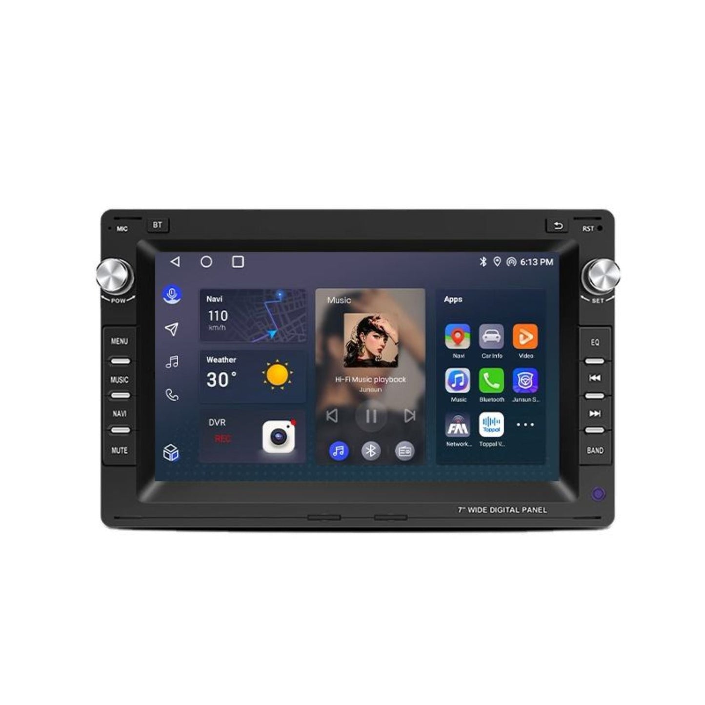 Pantalla Multimedia Volkswagen Golf IV (1997 - 2003) / Passat B5 (1996 - 2005) / Polo (1999 - 2009) / Transporter T5 (2003 - 2015) / Multivan T5 (2003 - 2015) / Jetta (1999 - 2005) - Maleonracing