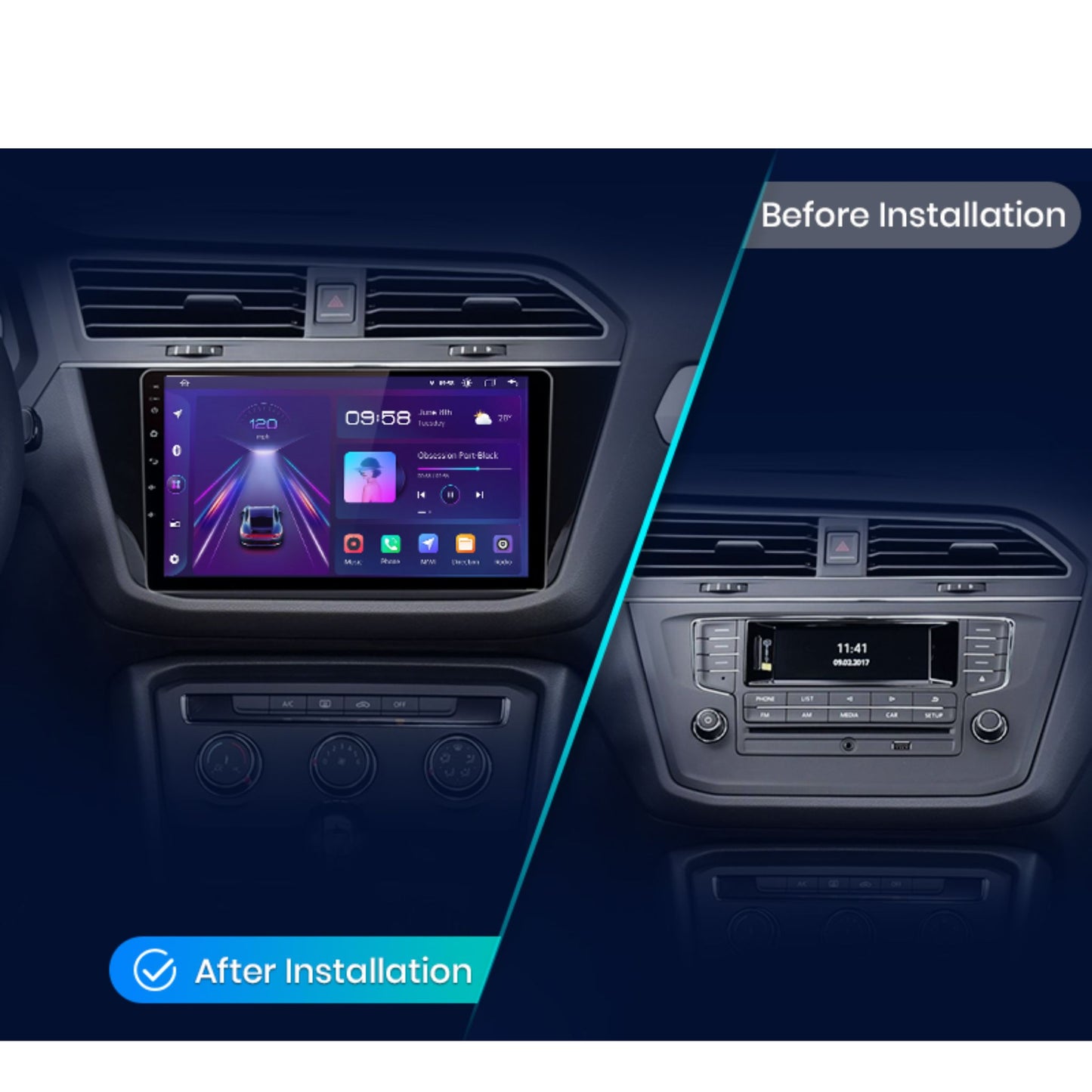 Pantalla Multimedia Volkswagen Tiguan (2016-2020)